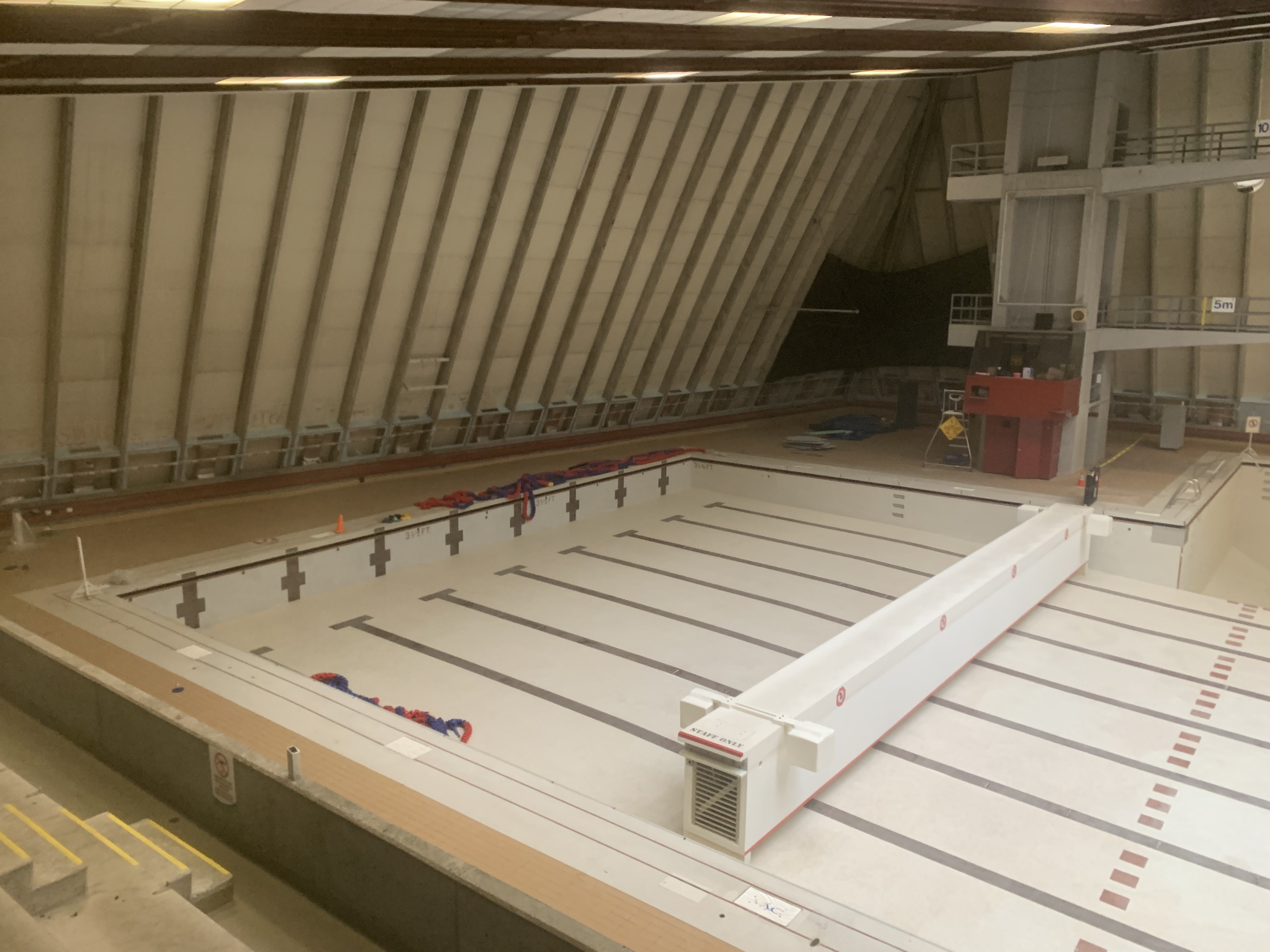 Vancouver Aquatic Centre Pool Basin Looking East