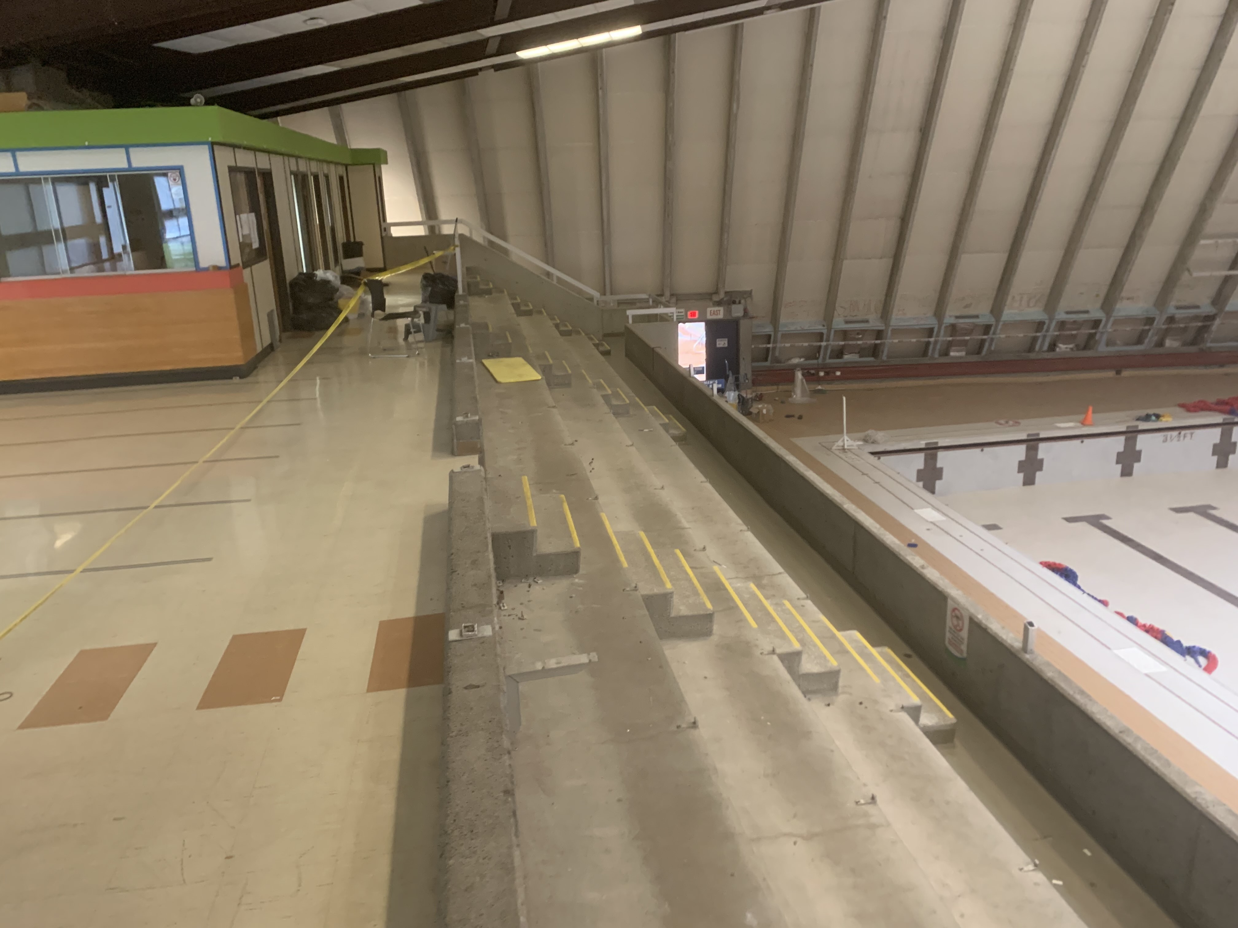 Vancouver Aquatic Centre Entry Looking East